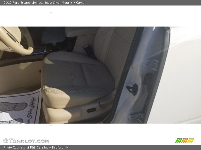 Ingot Silver Metallic / Camel 2012 Ford Escape Limited