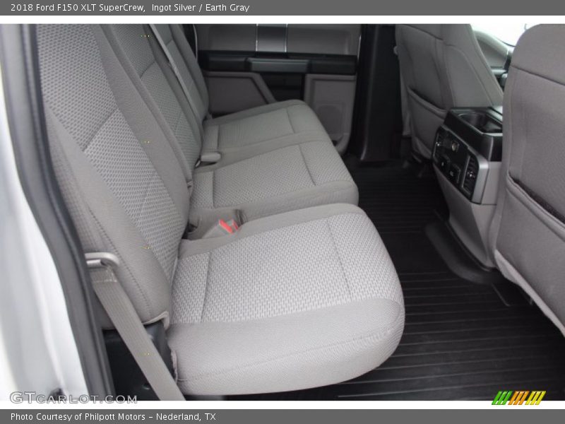 Ingot Silver / Earth Gray 2018 Ford F150 XLT SuperCrew