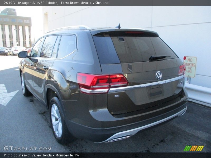 Terra Brown Metallic / Shetland 2019 Volkswagen Atlas SE 4Motion