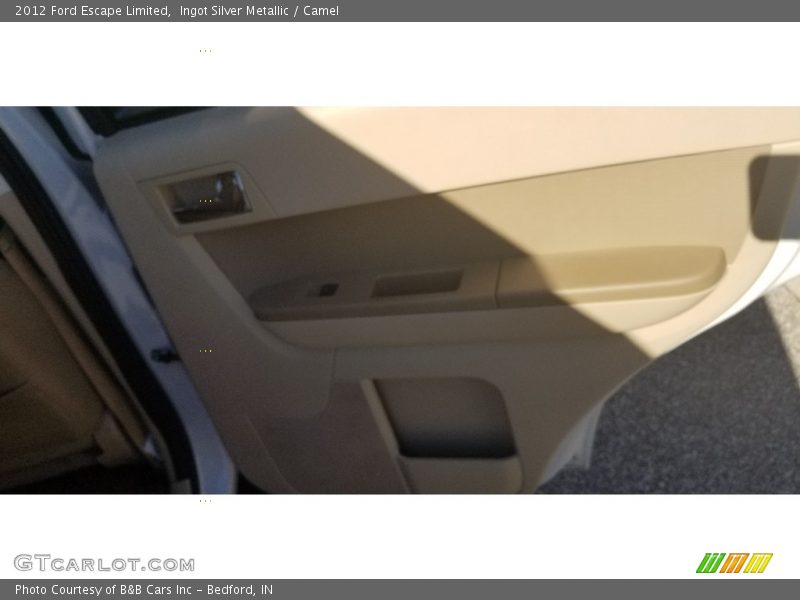 Ingot Silver Metallic / Camel 2012 Ford Escape Limited