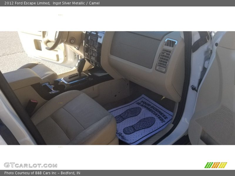 Ingot Silver Metallic / Camel 2012 Ford Escape Limited