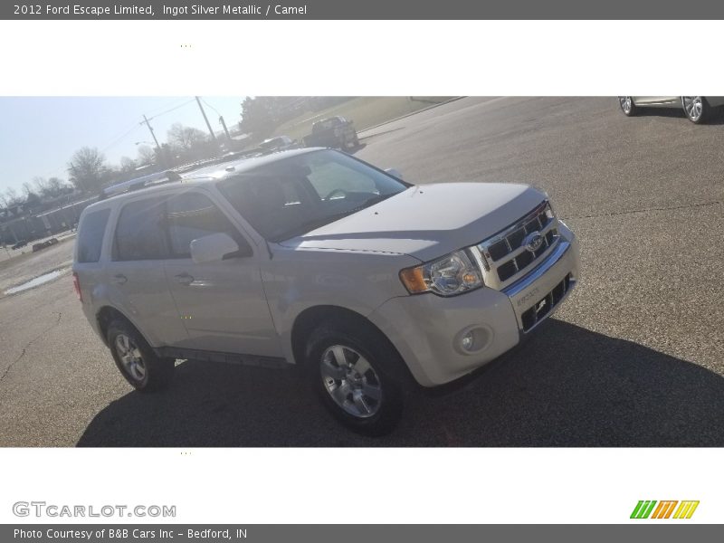 Ingot Silver Metallic / Camel 2012 Ford Escape Limited