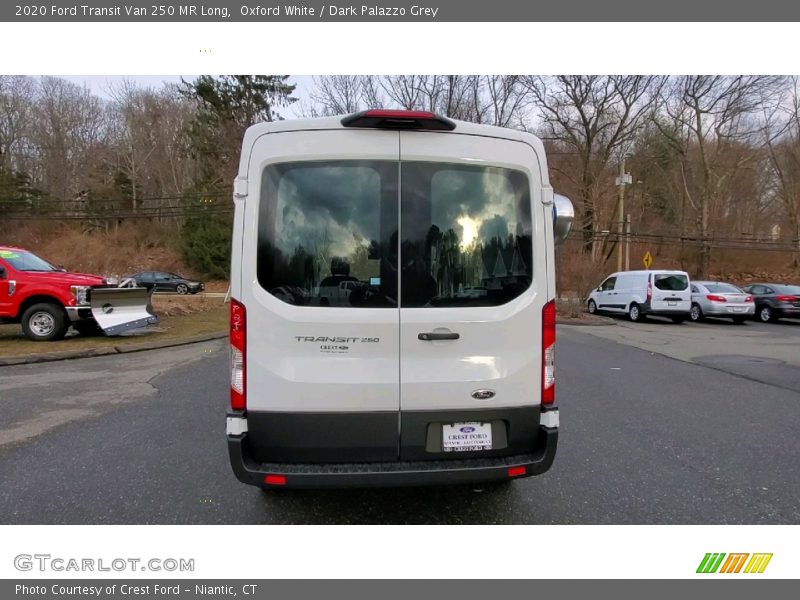 Oxford White / Dark Palazzo Grey 2020 Ford Transit Van 250 MR Long