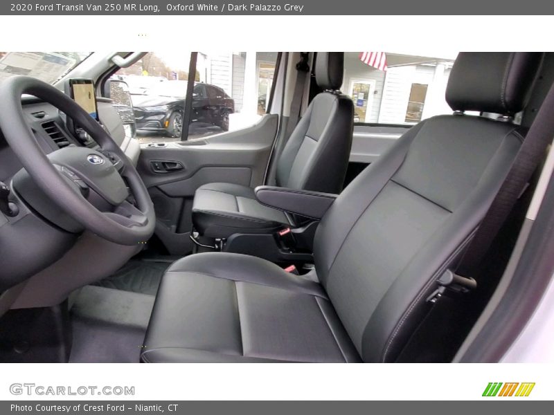 Oxford White / Dark Palazzo Grey 2020 Ford Transit Van 250 MR Long