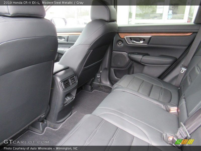 Modern Steel Metallic / Gray 2019 Honda CR-V EX-L