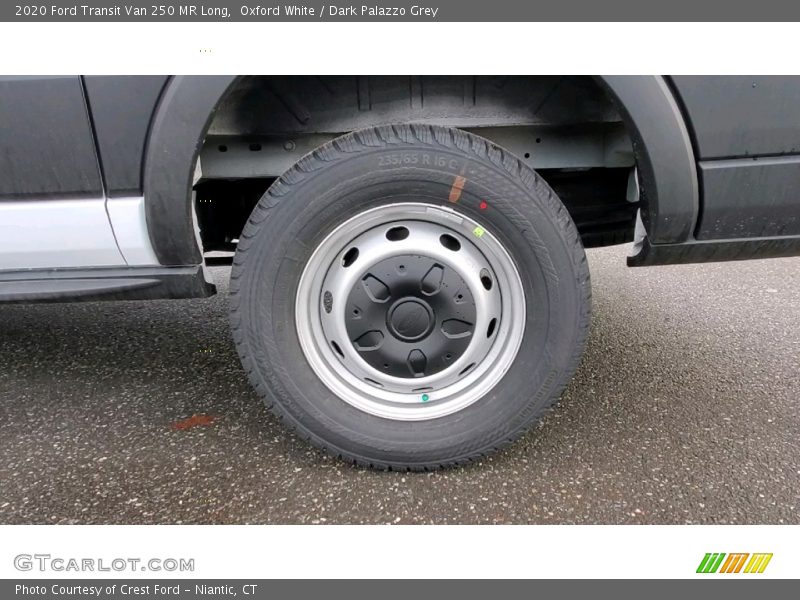 Oxford White / Dark Palazzo Grey 2020 Ford Transit Van 250 MR Long