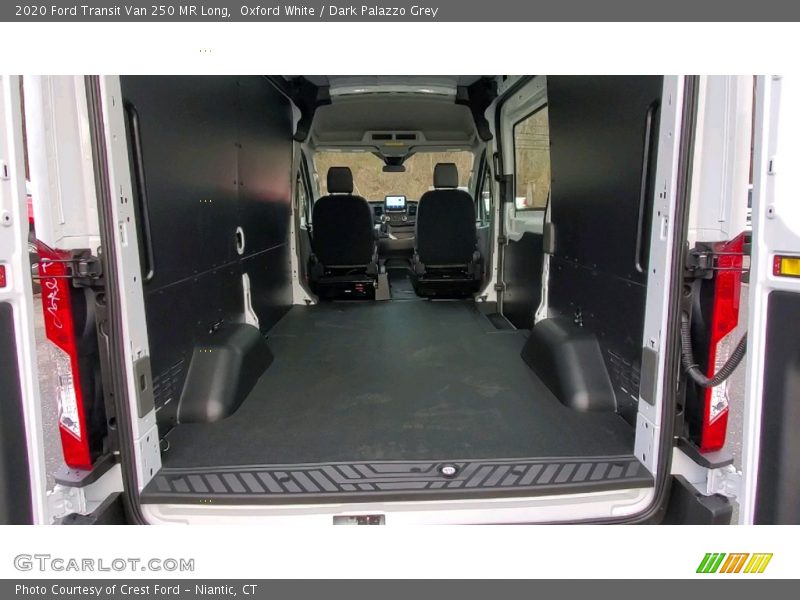 Oxford White / Dark Palazzo Grey 2020 Ford Transit Van 250 MR Long