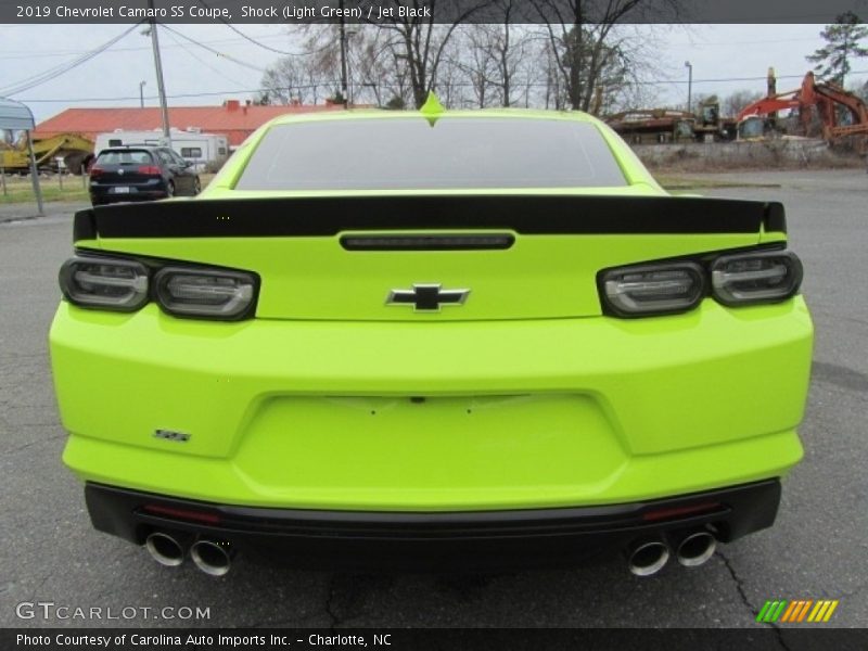 Shock (Light Green) / Jet Black 2019 Chevrolet Camaro SS Coupe