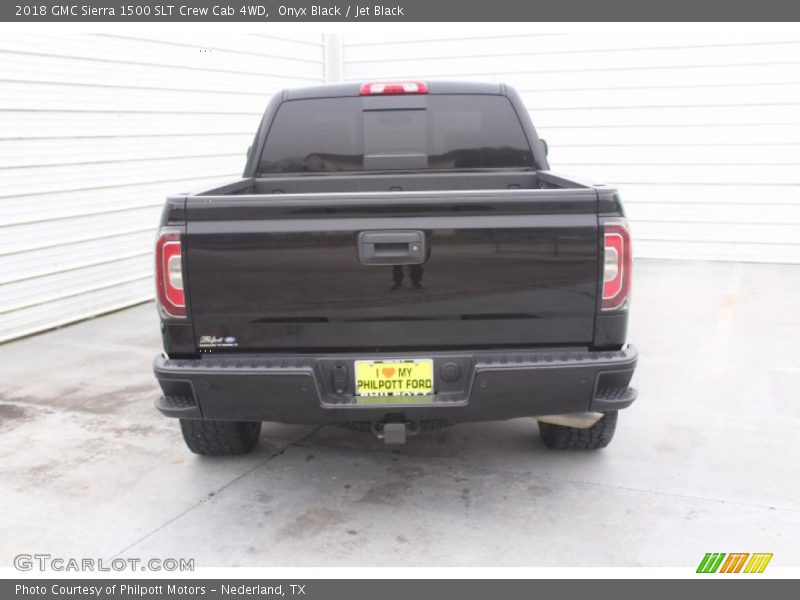 Onyx Black / Jet Black 2018 GMC Sierra 1500 SLT Crew Cab 4WD