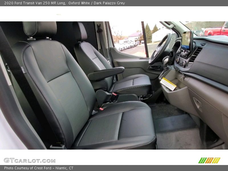 Oxford White / Dark Palazzo Grey 2020 Ford Transit Van 250 MR Long