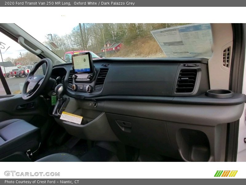 Oxford White / Dark Palazzo Grey 2020 Ford Transit Van 250 MR Long
