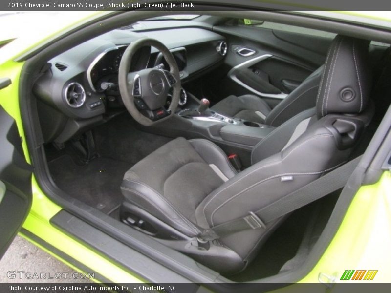 Front Seat of 2019 Camaro SS Coupe
