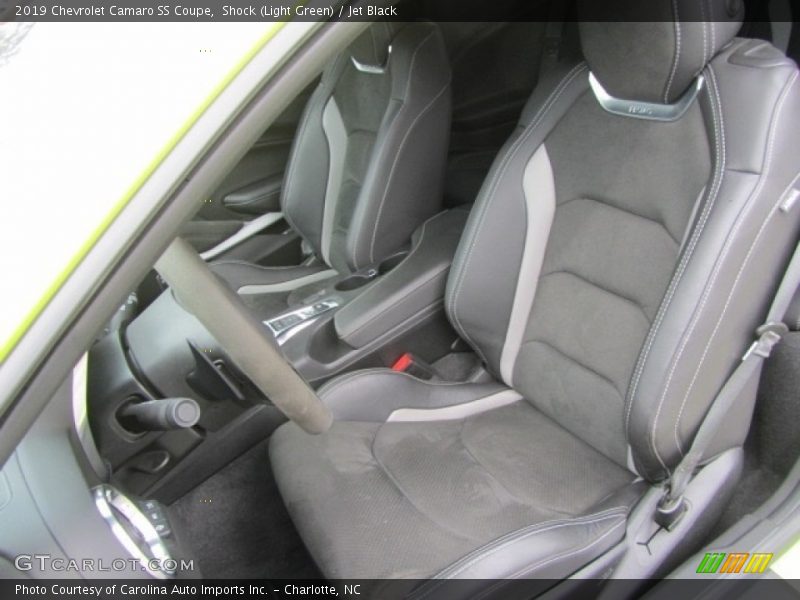 Front Seat of 2019 Camaro SS Coupe