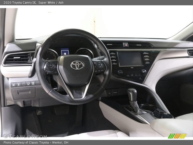 Super White / Ash 2020 Toyota Camry SE