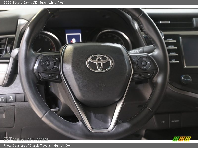 Super White / Ash 2020 Toyota Camry SE