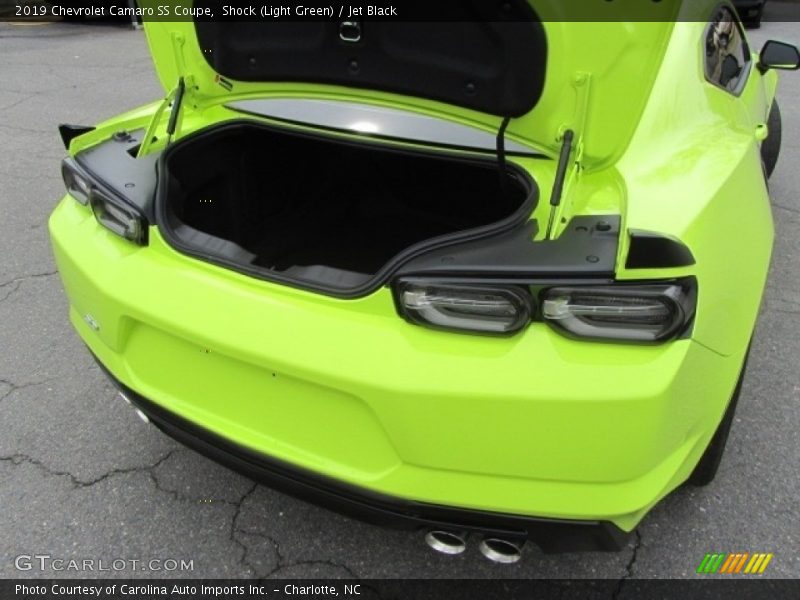 Shock (Light Green) / Jet Black 2019 Chevrolet Camaro SS Coupe