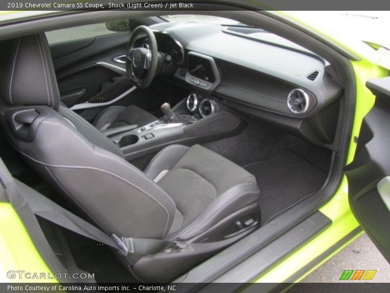 Shock (Light Green) / Jet Black 2019 Chevrolet Camaro SS Coupe