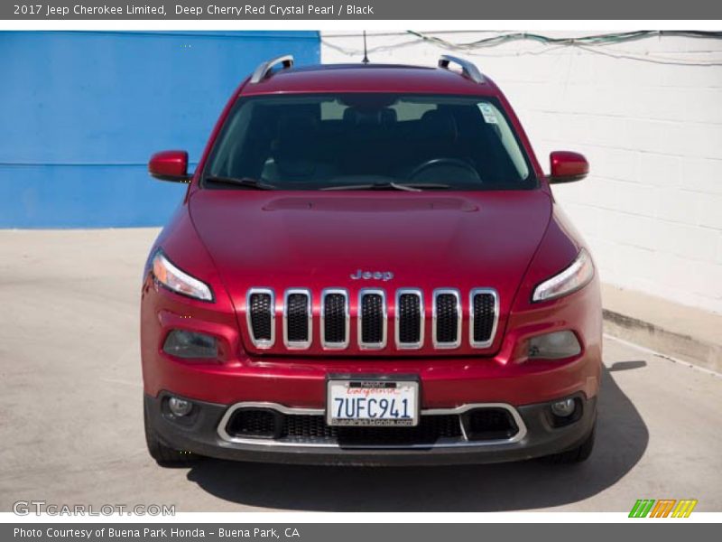  2017 Cherokee Limited Deep Cherry Red Crystal Pearl