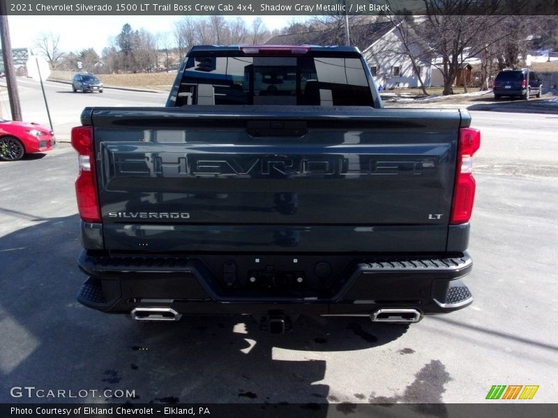 Shadow Gray Metallic / Jet Black 2021 Chevrolet Silverado 1500 LT Trail Boss Crew Cab 4x4