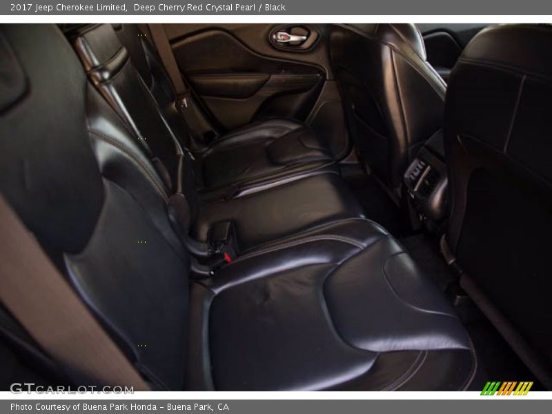 Rear Seat of 2017 Cherokee Limited