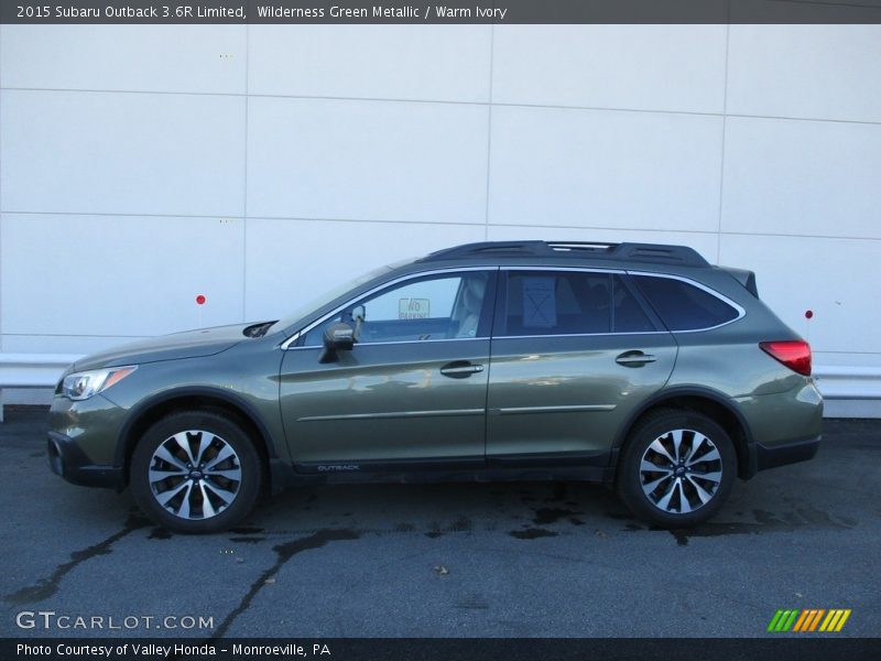  2015 Outback 3.6R Limited Wilderness Green Metallic