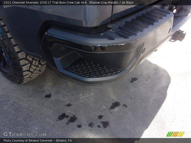 Shadow Gray Metallic / Jet Black 2021 Chevrolet Silverado 1500 LT Trail Boss Crew Cab 4x4