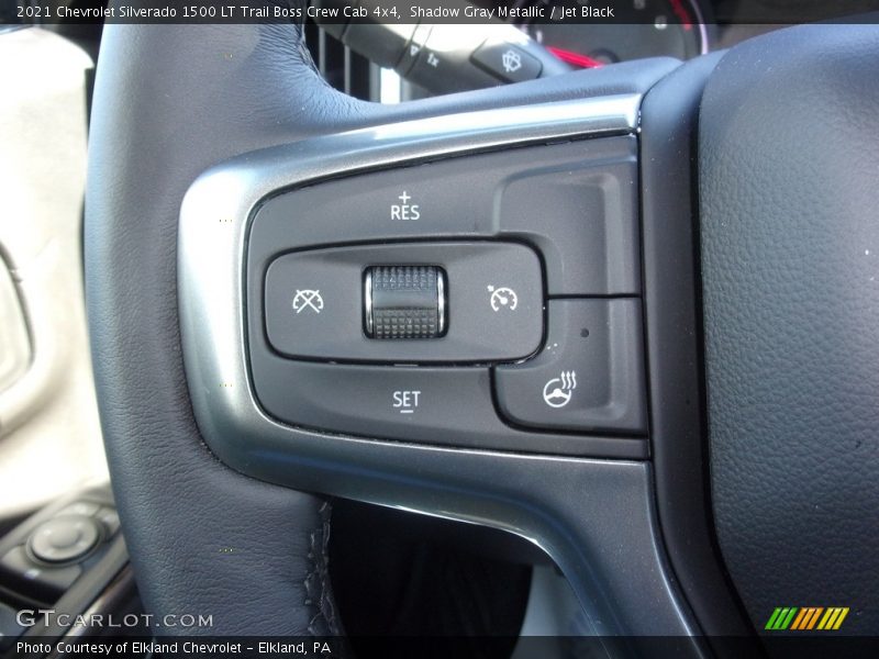 Shadow Gray Metallic / Jet Black 2021 Chevrolet Silverado 1500 LT Trail Boss Crew Cab 4x4