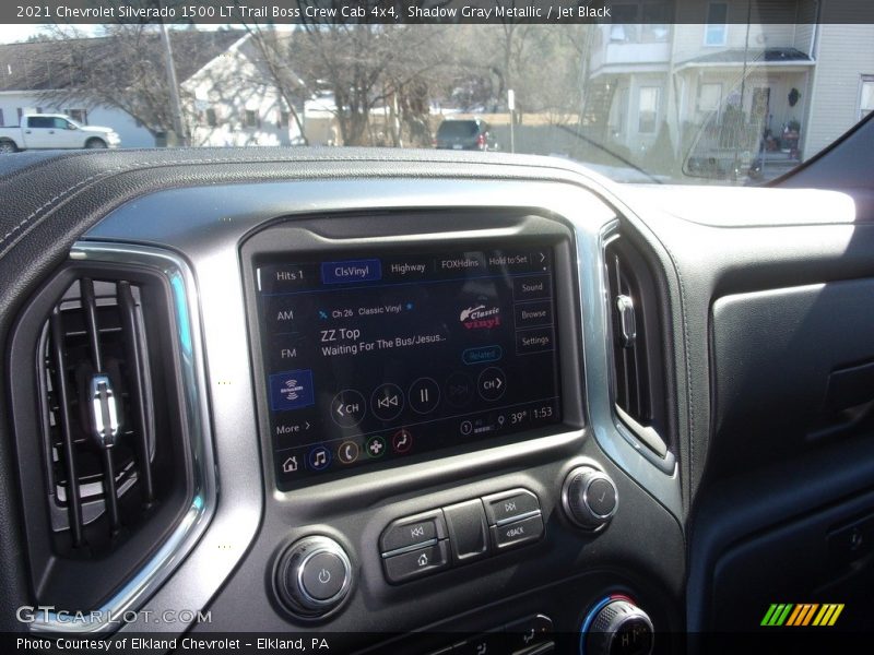 Shadow Gray Metallic / Jet Black 2021 Chevrolet Silverado 1500 LT Trail Boss Crew Cab 4x4