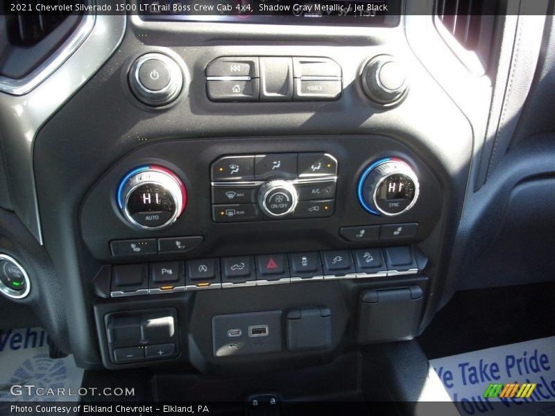 Shadow Gray Metallic / Jet Black 2021 Chevrolet Silverado 1500 LT Trail Boss Crew Cab 4x4