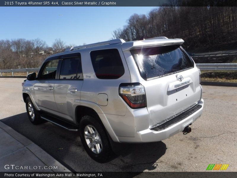 Classic Silver Metallic / Graphite 2015 Toyota 4Runner SR5 4x4