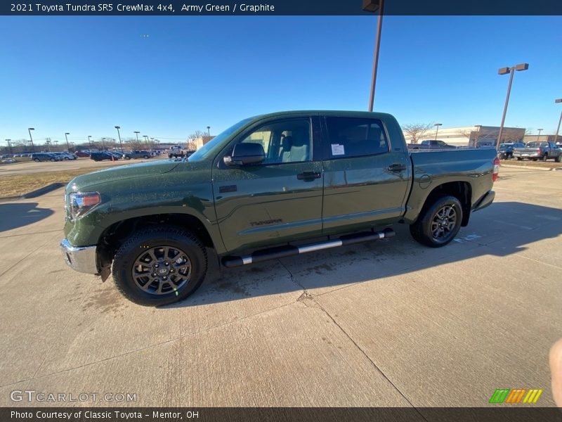 Army Green / Graphite 2021 Toyota Tundra SR5 CrewMax 4x4