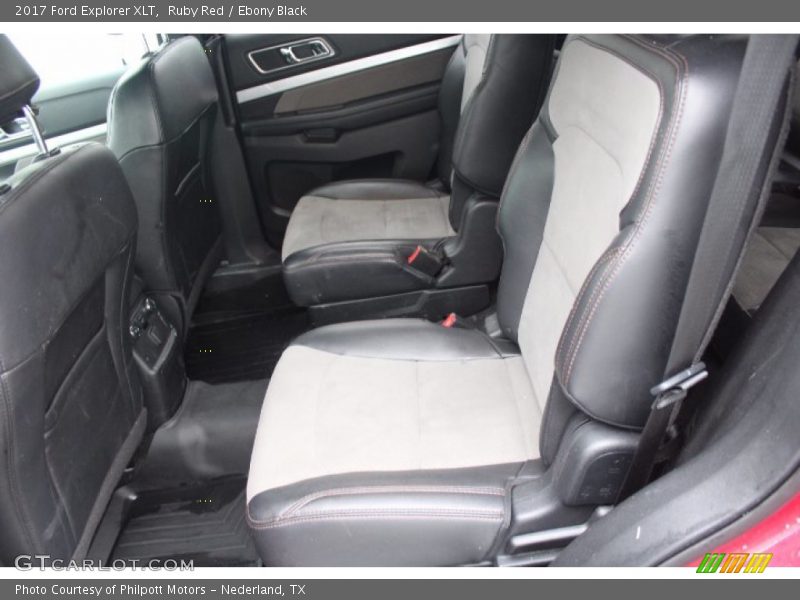 Ruby Red / Ebony Black 2017 Ford Explorer XLT