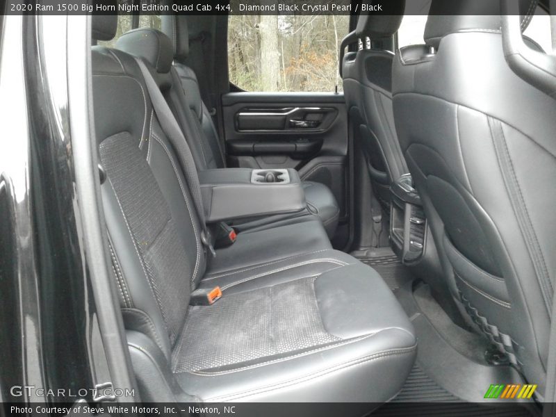 Diamond Black Crystal Pearl / Black 2020 Ram 1500 Big Horn Night Edition Quad Cab 4x4