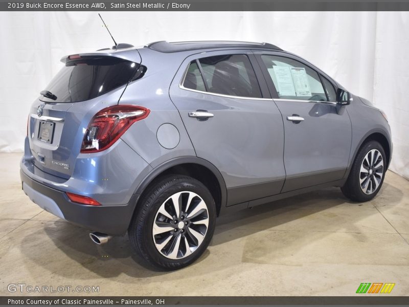 Satin Steel Metallic / Ebony 2019 Buick Encore Essence AWD