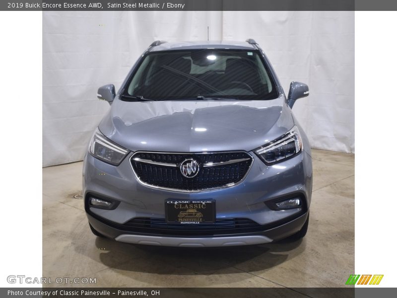 Satin Steel Metallic / Ebony 2019 Buick Encore Essence AWD
