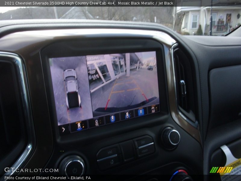 Mosaic Black Metallic / Jet Black 2021 Chevrolet Silverado 3500HD High Country Crew Cab 4x4