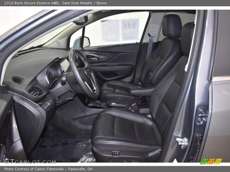 Satin Steel Metallic / Ebony 2019 Buick Encore Essence AWD