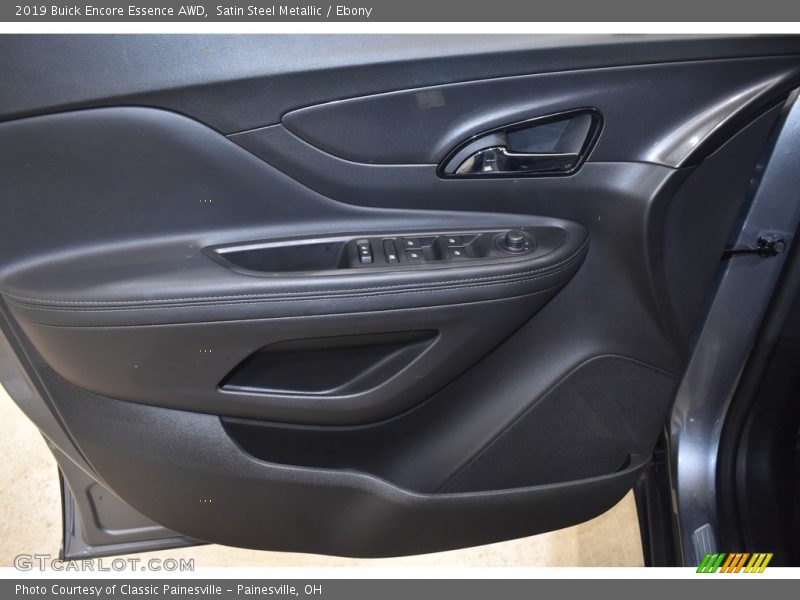 Satin Steel Metallic / Ebony 2019 Buick Encore Essence AWD