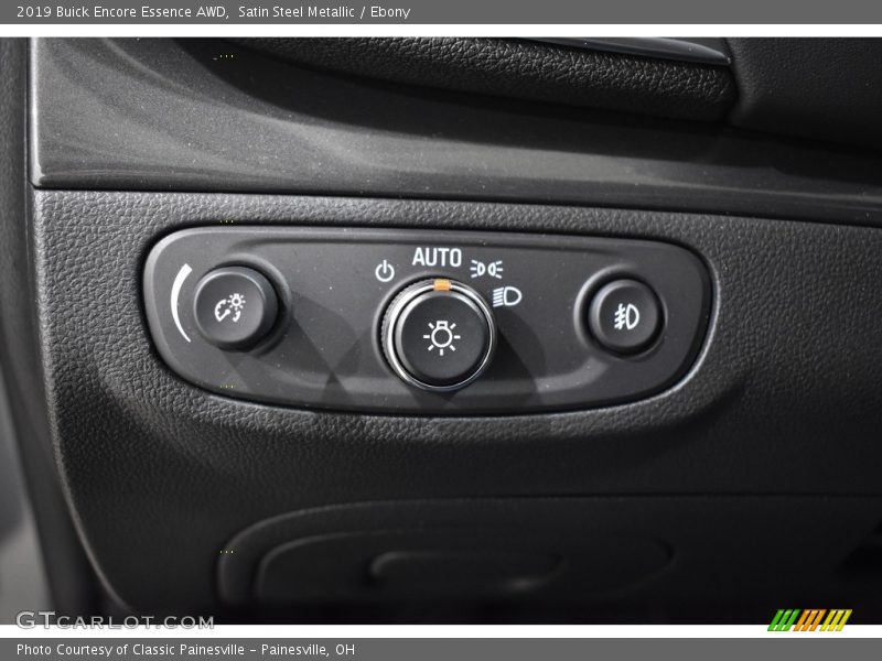 Satin Steel Metallic / Ebony 2019 Buick Encore Essence AWD