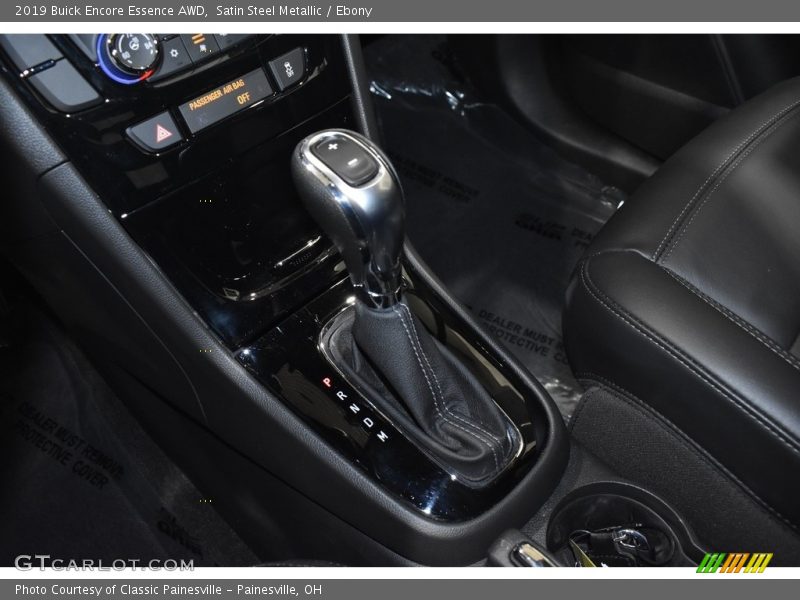 Satin Steel Metallic / Ebony 2019 Buick Encore Essence AWD