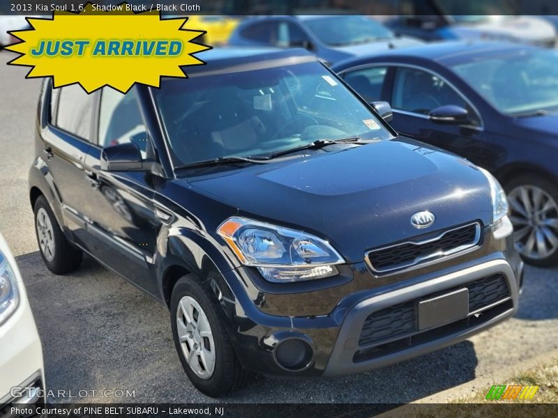 Shadow Black / Black Cloth 2013 Kia Soul 1.6