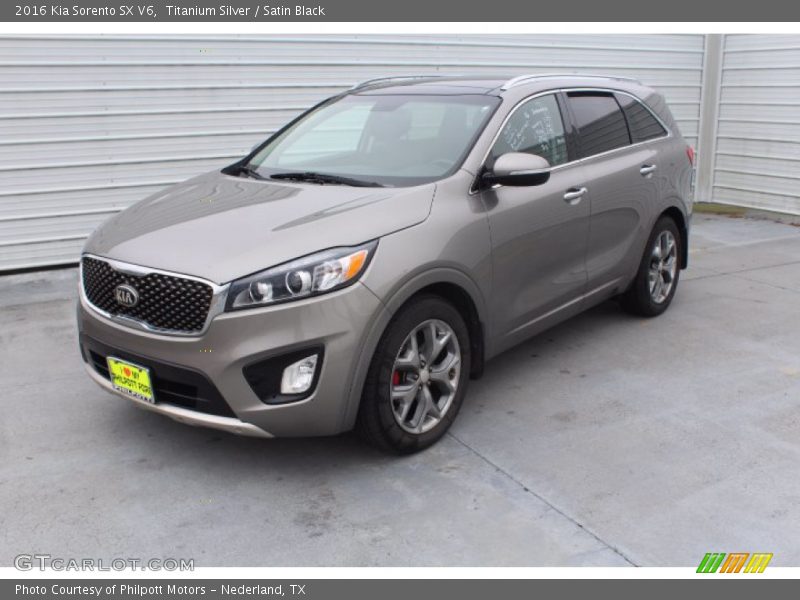  2016 Sorento SX V6 Titanium Silver