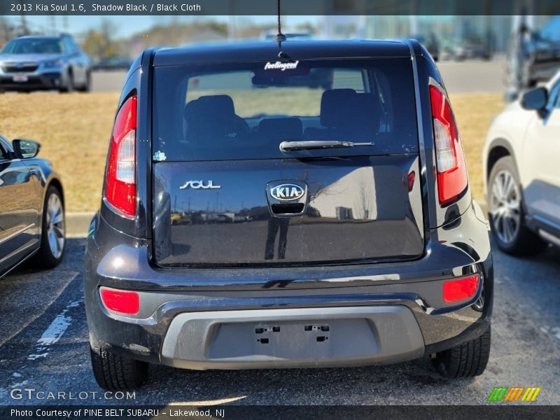 Shadow Black / Black Cloth 2013 Kia Soul 1.6