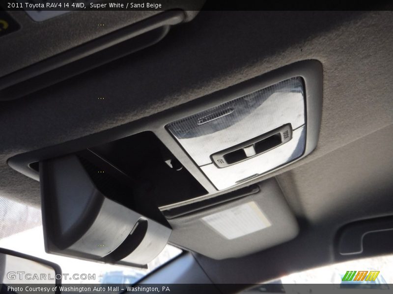 Super White / Sand Beige 2011 Toyota RAV4 I4 4WD