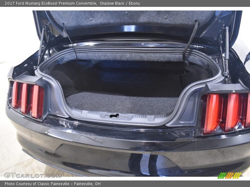 Shadow Black / Ebony 2017 Ford Mustang EcoBoost Premium Convertible