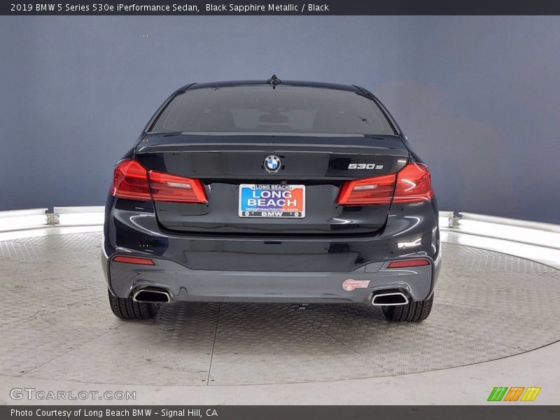 Black Sapphire Metallic / Black 2019 BMW 5 Series 530e iPerformance Sedan
