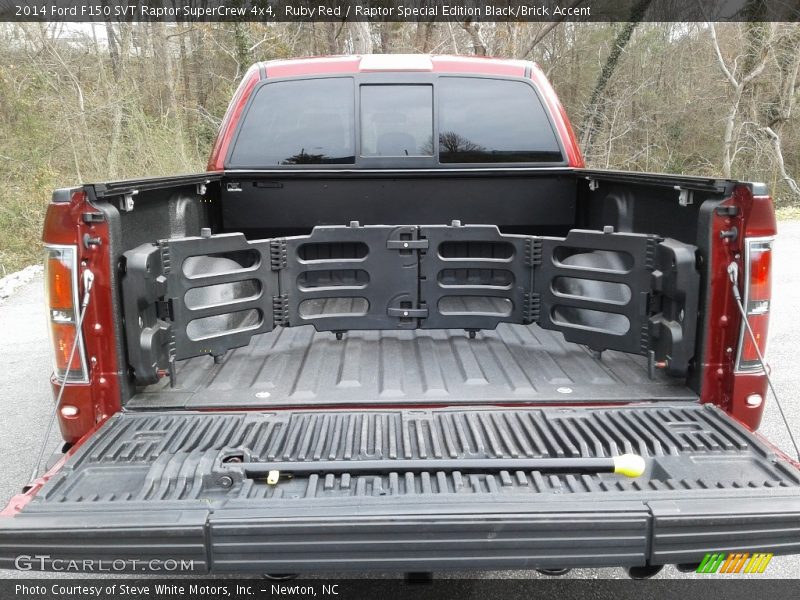 Ruby Red / Raptor Special Edition Black/Brick Accent 2014 Ford F150 SVT Raptor SuperCrew 4x4