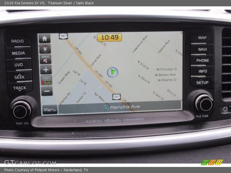 Titanium Silver / Satin Black 2016 Kia Sorento SX V6