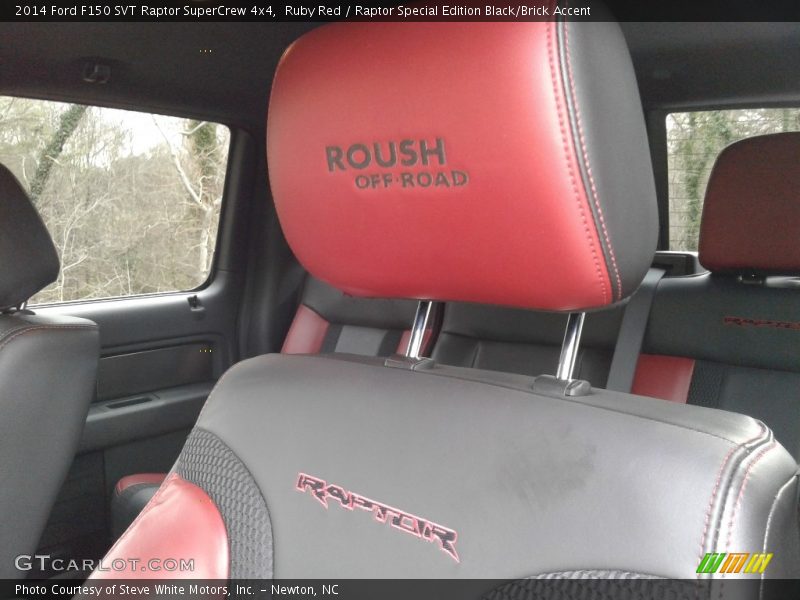 Ruby Red / Raptor Special Edition Black/Brick Accent 2014 Ford F150 SVT Raptor SuperCrew 4x4