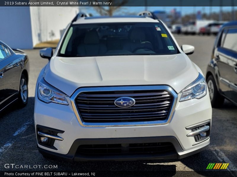 Crystal White Pearl / Warm Ivory 2019 Subaru Ascent Limited